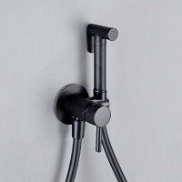 Santera GY77200124 - Гигиенический душ в комплекте со смесителем (черный | матовый)