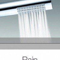 Bossini Slim Rain B00253.045 Ручной душ (белый матовый)