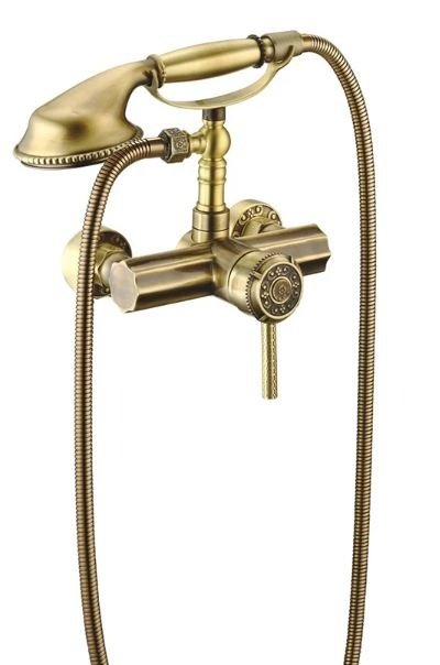 Bronze de Luxe WINDSOR 10122 Смеситель для душа в комплекте с ручным душем (Бронза) 
