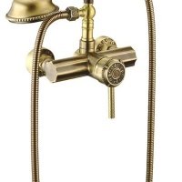 Bronze de Luxe WINDSOR 10122 Смеситель для душа в комплекте с ручным душем (Бронза) 