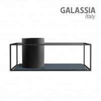 Galassia CORE 7305NEMT - Раковина накладная на столешницу Ø 37 см (цвет: чёрный матовый)