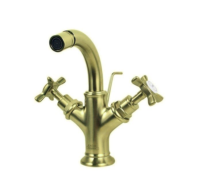 AXOR Montreux 16520950 Смеситель для биде (Шлифованная латунь), в ...