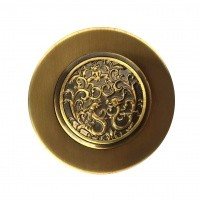 Bronze de Luxe 21964 Выпуск для раковины с переливом (бронза)