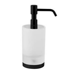 Gessi Emporio 38839.299 Дозатор для жидкого мыла настольный (чёрный матовый)
