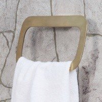 WasserKRAFT Aisch K-5960 Держатель для полотенца - кольцо (золото матовое)