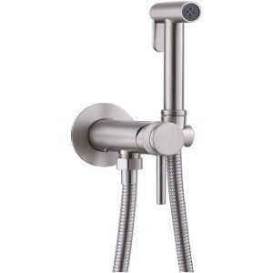 Allen Brau Priority 5.31A29-BN Гигиенический душ - комплект со смесителем (никель матовый)