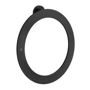 Gessi Emporio 38909.299 Держатель для полотенца - кольцо 22 см (чёрный матовый)