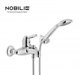 NOBILI Uniko UK110CR - Смеситель для ванны | с ручным душем (хром)