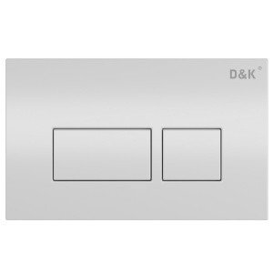 D&K Berlin DB1439016 Накладная панель смыва для унитаза (белый)