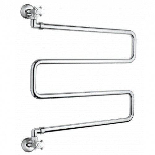 Margaroli Vento 400/SP Водяной полотенцесушитель поворотный (цвет хром ...