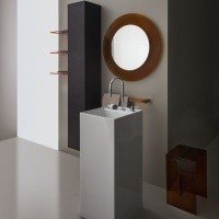 Laufen Kartell by 3.8633.3.081.000.1 Зеркало для ванной с подсветкой 78х78 см