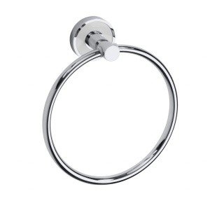 Bemeta Trend-i 104104068 Держатель для полотенца - кольцо (хром | белый)