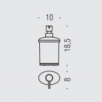 Colombo Design LAND B9318 Дозатор для жидкого мыла