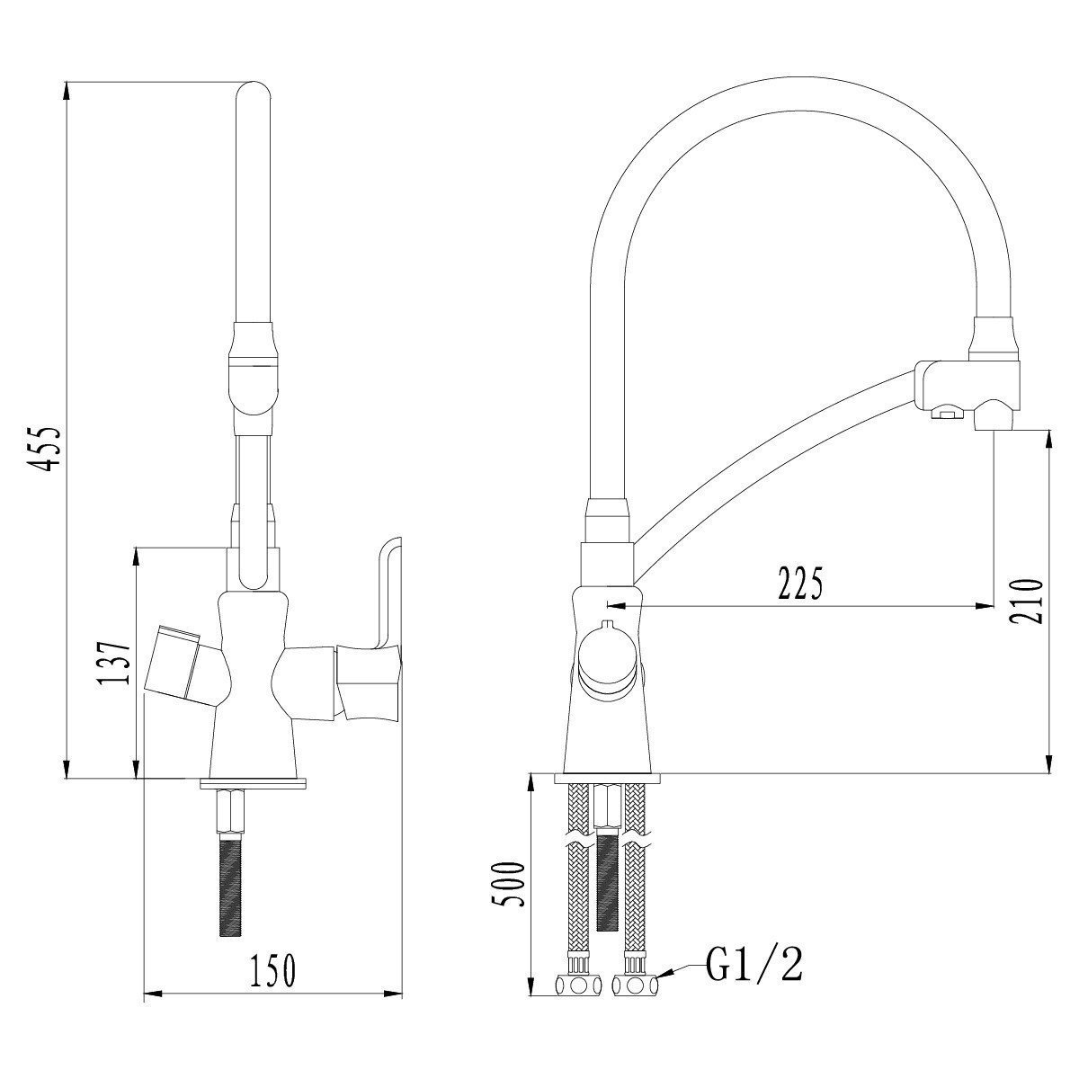 Lemark Comfort LM3070C - Смеситель для кухни (Хром | Черный), купить в ...