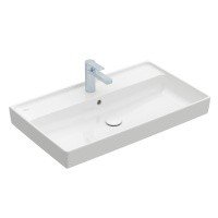 Villeroy Boch Collaro 4A3380RW Раковина для ванной комнаты 800x470 мм ceramicplus (белый камень).