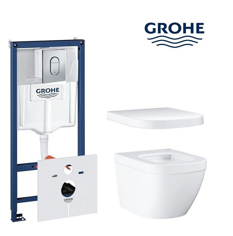 GROHE Solido 39536000 - Система инсталляции в комплекте с унитазом и ...