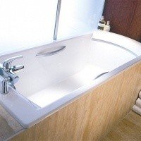 Jacob Delafon Biove E2938-00 RUB Чугунная ванна 170*75 см (белый)