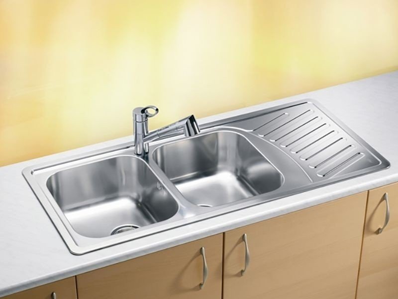 Alveus Elegant 1009386 Мойка для кухни двойная 111*51 см (нержавеющая ...