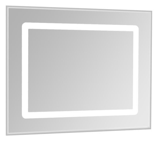 Акватон Рико 1A136902RN010 Зеркало с подсветкой 100*80 см (белый ...