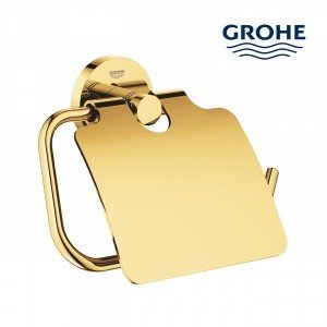 GROHE Essentials 40367GL1 Держатель для туалетной бумаги (золото)