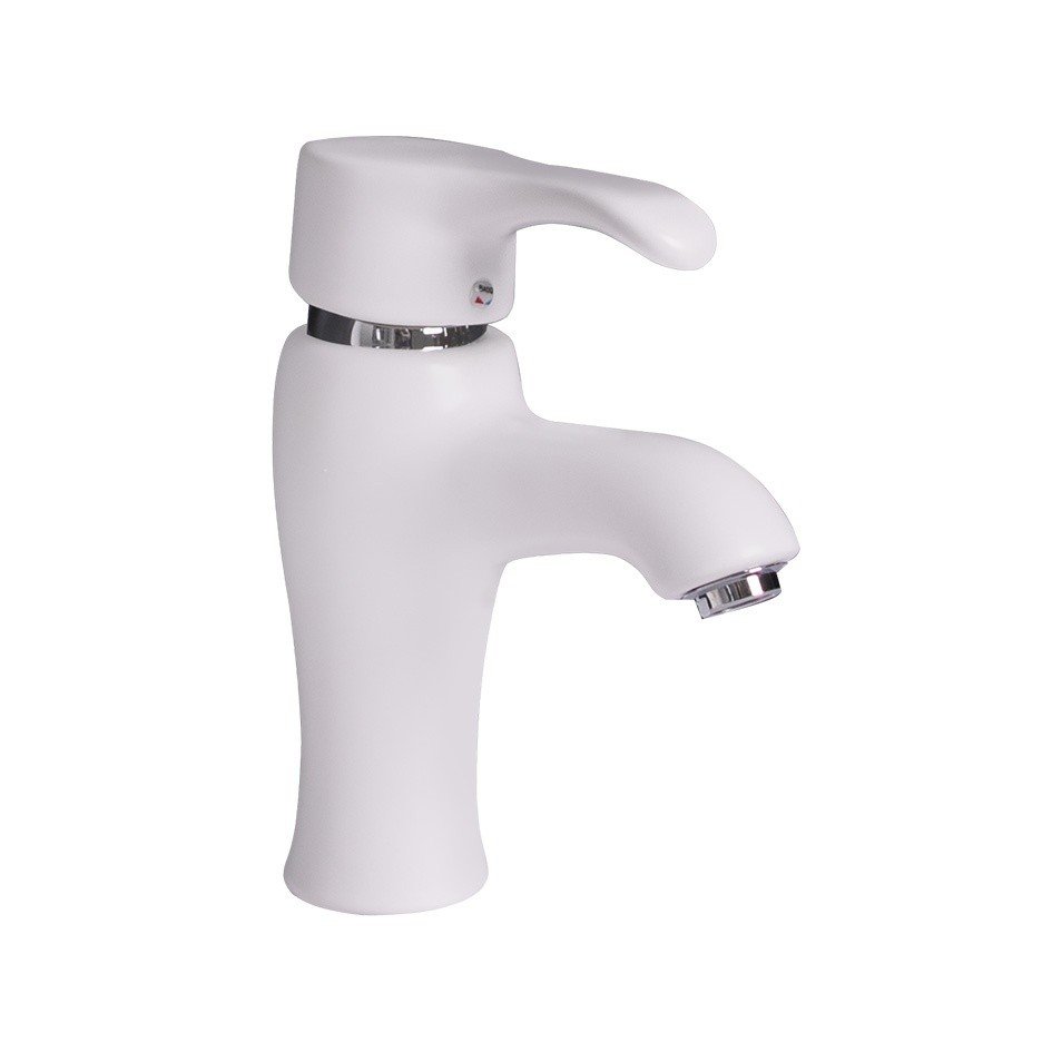 MELANA MLN-F-002-M Смеситель для раковины (белый матовый), в магазине ...