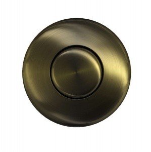 OMOIKIRI SW-01 AB 4996040 Пневматическая кнопка для измельчителя (античная латунь)