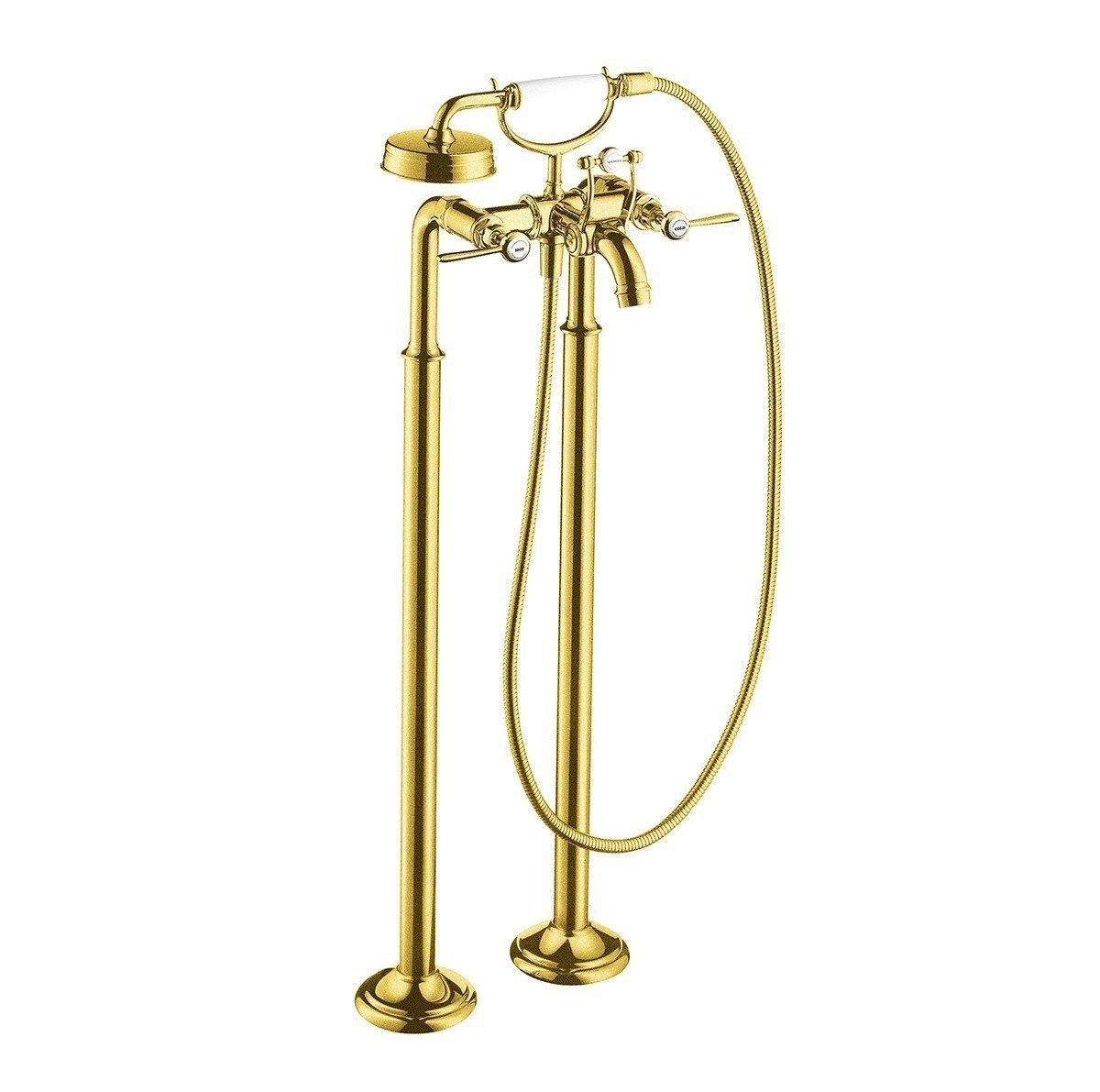 AXOR Montreux 16553250 Напольный смеситель для ванны (Шлифованное ...