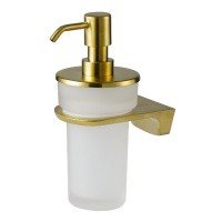 WasserKRAFT Aisch K-5999 Дозатор для жидкого мыла подвесной (золото матовое)
