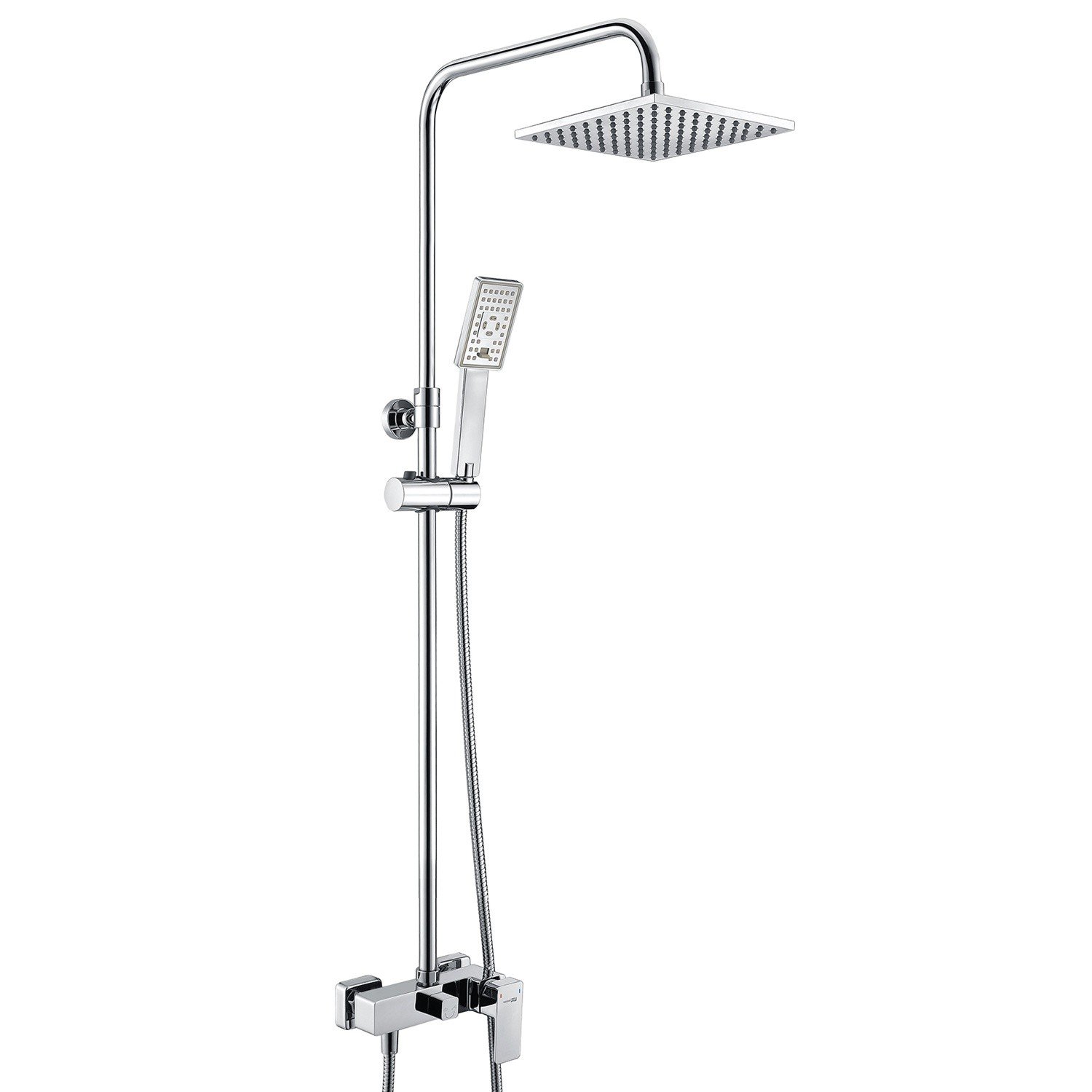 WasserKRAFT A17702 Душевая система - комплект со смесителем (хром ...