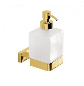 INDA Lea A18120DR21 Дозатор для жидкого мыла подвесной (золото)