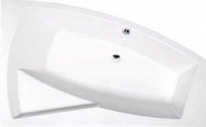 Акриловая ванна ALPEN Evia 170 R 22611, цвет - euro white (европейский белый)