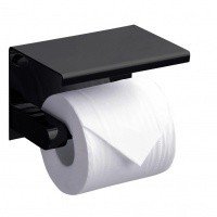RUSH Edge ED77141 Black Держатель для туалетной бумаги (чёрный)