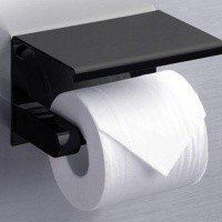 RUSH Edge ED77141 Black Держатель для туалетной бумаги (чёрный)