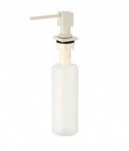 Savol S-ZY002Y Встраиваемый дозатор для жидкого мыла или для моющего средства (бежевый гранит)