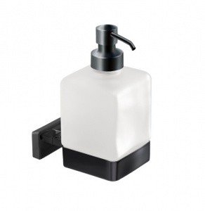 INDA Lea A18120NE21 Дозатор для жидкого мыла подвесной (чёрный матовый)
