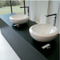 Artceram Blend BLL001 01 00 Раковина накладная на 46 см