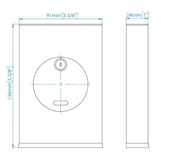 Mediclinics Medinox AI0920C Диспенсер для салфеток настенный (глянцевая ...