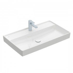 Villeroy Boch Collaro 4A3381R1 Раковина для ванной комнаты 800x470 мм ceramicplus (альпийский белый)