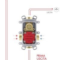 FIMA Carlo Frattini Fimasmartbox F3800 Внутренний механизм смесителя для ванны и душа