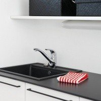 ORAS VIENDA 1725F Смеситель для кухни с подключением для посудомоечной машины (хром)
