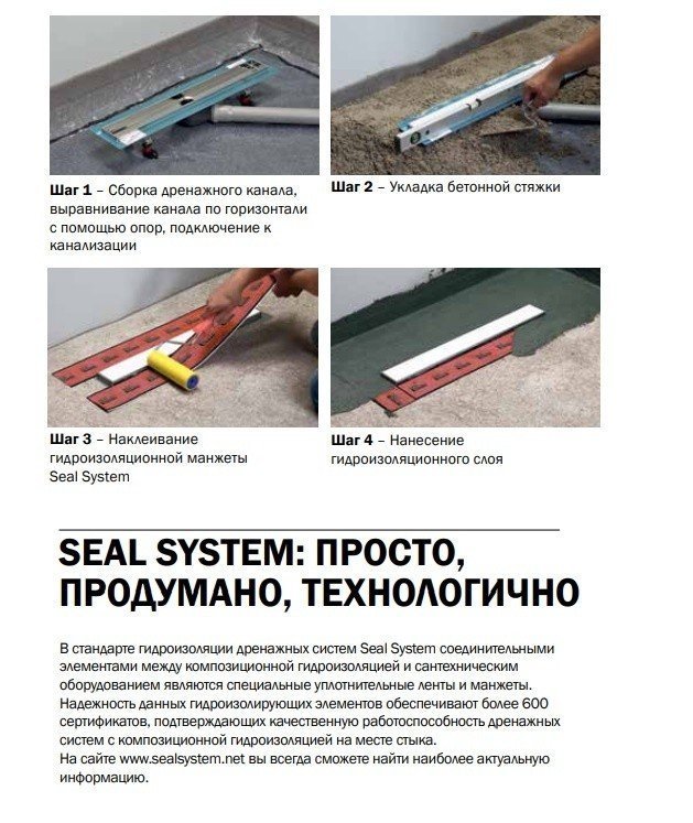 TECE Drainline 660019 Гидроизоляционная лента для душевого канала, в ...