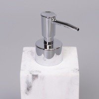 WasserKRAFT Kammel K-9199 Дозатор для жидкого мыла настольный (белый мрамор)