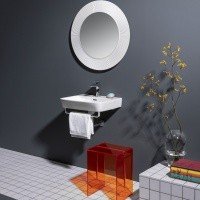 Laufen Kartell by 3.8633.3.084.000.1 Зеркало для ванной с подсветкой 78х78 см