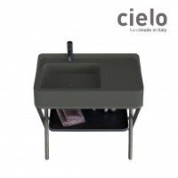 Ceramica CIELO Siwa SWLA CM - Раковина для ванной комнаты 90*50 см (Cemento)