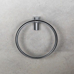 Colombo Design LUNA B0111 - Держатель для полотенца | кольцо (хром)