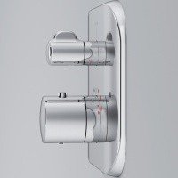 AM.PM Sensation F3085500 Термостатический смеситель для ванны - внешняя часть (хром)