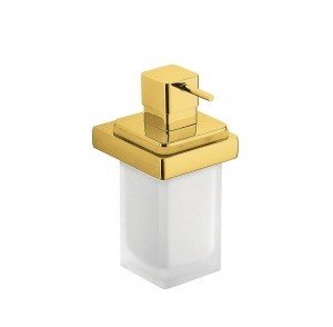 Colombo Design Lulù B9321.gold Дозатор жидкого мыла 280 мл - настенный (золото)
