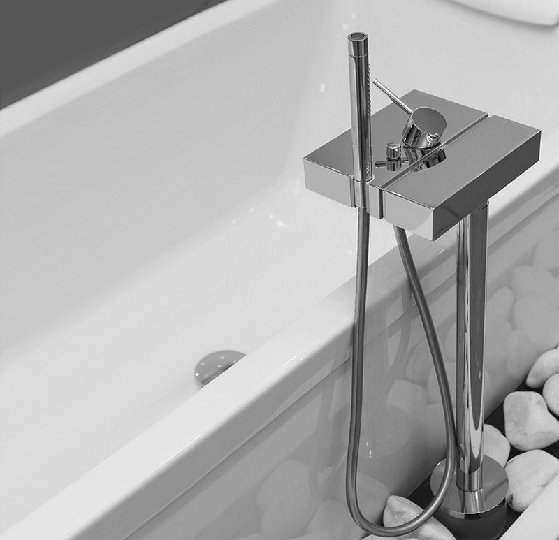 Hansgrohe Axor Starck X 10406000 Каскадный смеситель для ванны, в ...