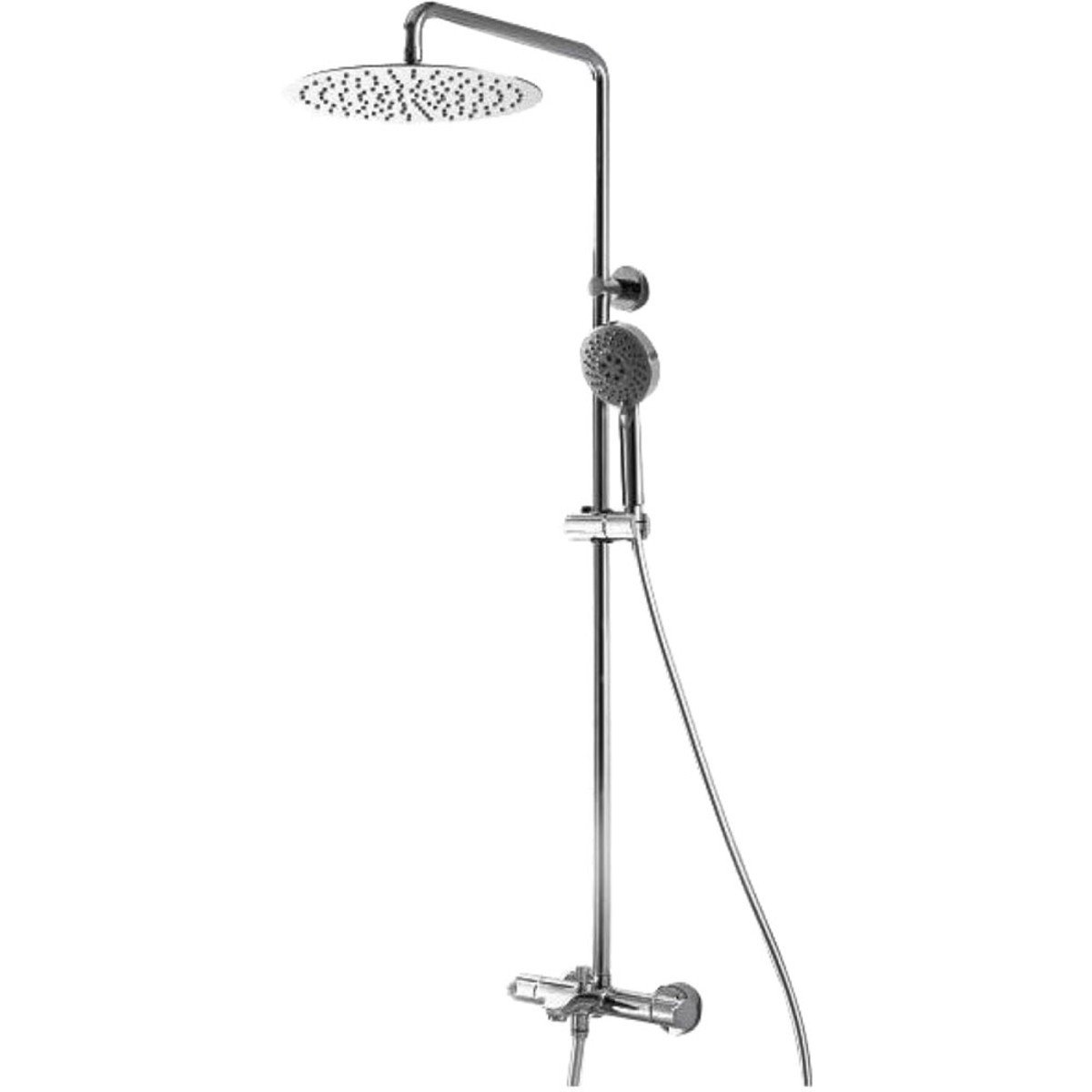 Bravat Waterfall SS F639114C-A5-RUS Душевая система с термостатическим ...