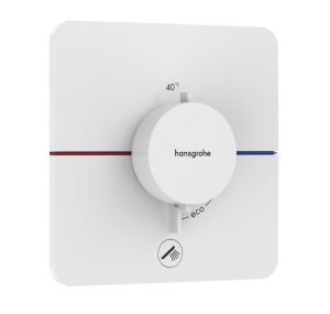 Hansgrohe ShowerSelect Comfort Q 15589700 Термостатический смеситель для душа - внешняя часть (белый матовый)